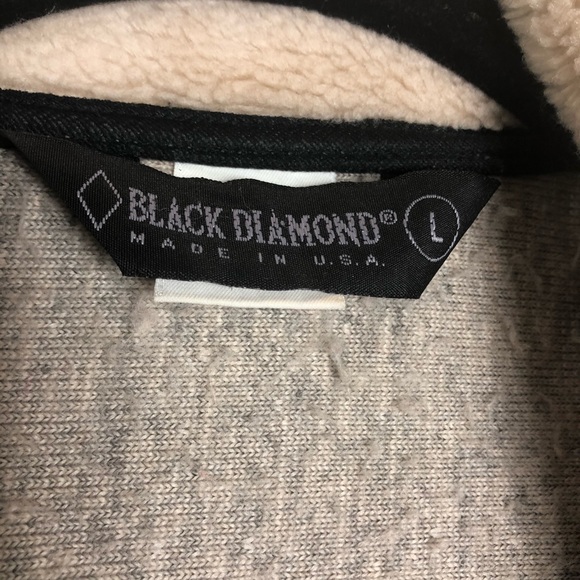 VINTAGE Black Diamond Soft n Cozy Mountain Jacket - Picture 6 of 7